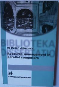 Resource management in parallel computers