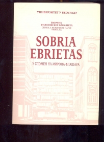 Sobria ebrietas zbornik (u spomen na M.Flasara)