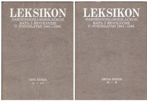 Leksikon NOBa i revolucije u Jugoslaviji 1941-1945 knjige 1 - 2 