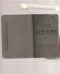 Agenda Lumiere 1931 