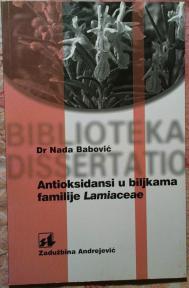 Antioksidansi u biljkama familije Lamiaceae