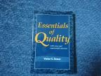 Essentials of Quality with Cases and Experiential Exercises