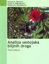 Analiza sastojaka biljnih droga: priručnik za teorijsku i praktičnu nastavu iz predmeta