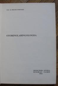 Otorinolaringologija 	