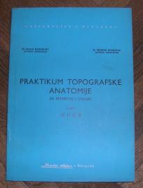 Praktikum topografske anatomije, ruka 	