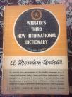 WEBSTER’S Third New International DICTIONARY Unabridged 1967