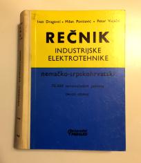 REČNIK INDUSTRIJSKE ELEKTROTEHNIKE - nemačko-srpskohrvatski - 1987.