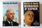 CHARLES DE GAULLE - Memoires D’Espoir +  Memoires De Guerre (komplet knjiga)