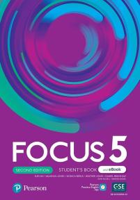 Focus 5, second edition, udžbenik