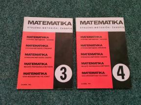 Matematika stručno-metodički časopis 3-4; 1983