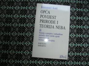 Opća povijest prirode i teorije neba 	